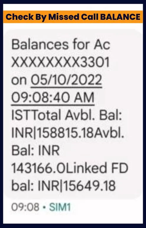 Check ICICI Bank Balance Through Missed Call