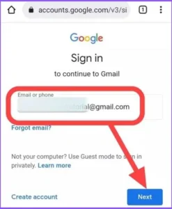 Forget my Google Gmail Password