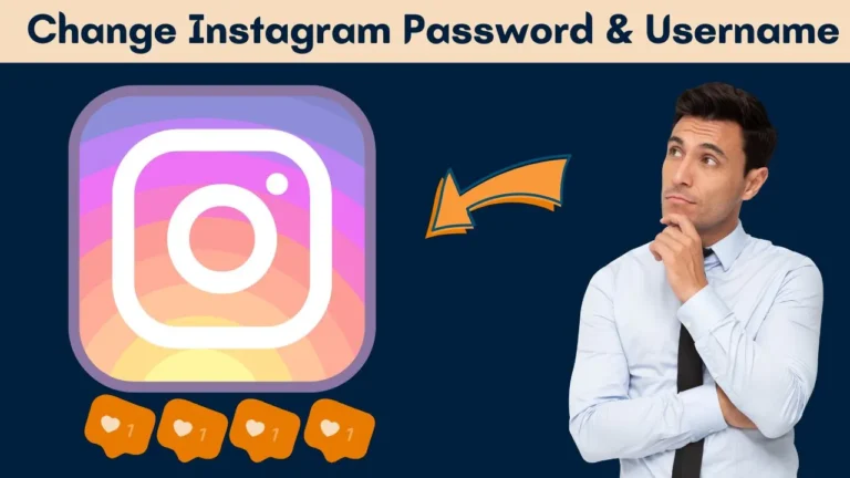 how to change Instagram password and Username