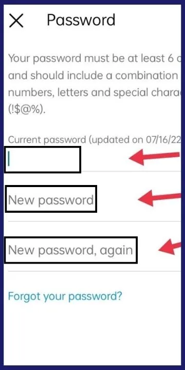 how to i Change my Instagram id Password