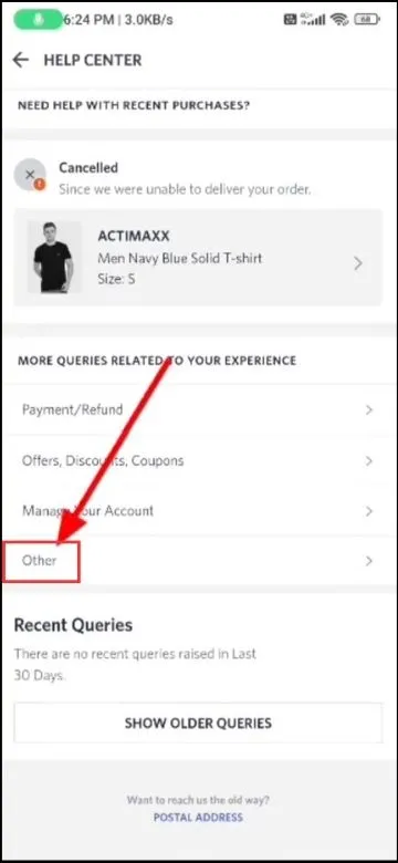 how to delete Myntra account steps