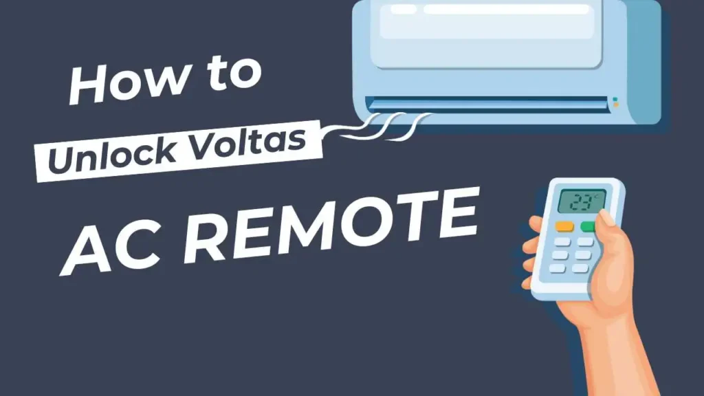Unlock Voltas AC Remote